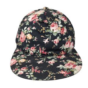 Hater Est 2012 Snapback Hat Multicolor OS Adjustable Floral Print Vented Holes